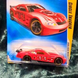 Hot Wheels ~2009~New Models Circle Tracker 2/42 (Red)  Factory Sealed New